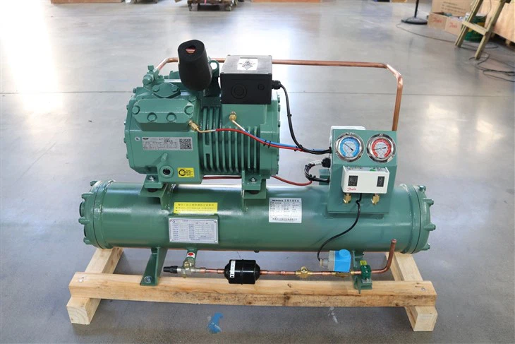 وحدة تكثيف الغرفة الباردة 7hp ماء